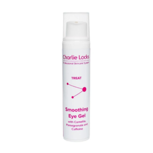 Charlie Locks Smoothing Eye Gel – reduce puffiness, smooth fine lines, and hydrate the under-eye area.