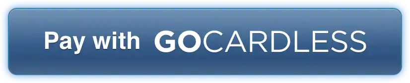 Pay with Go cardless banner to help spead the cost over 3 or 6 months