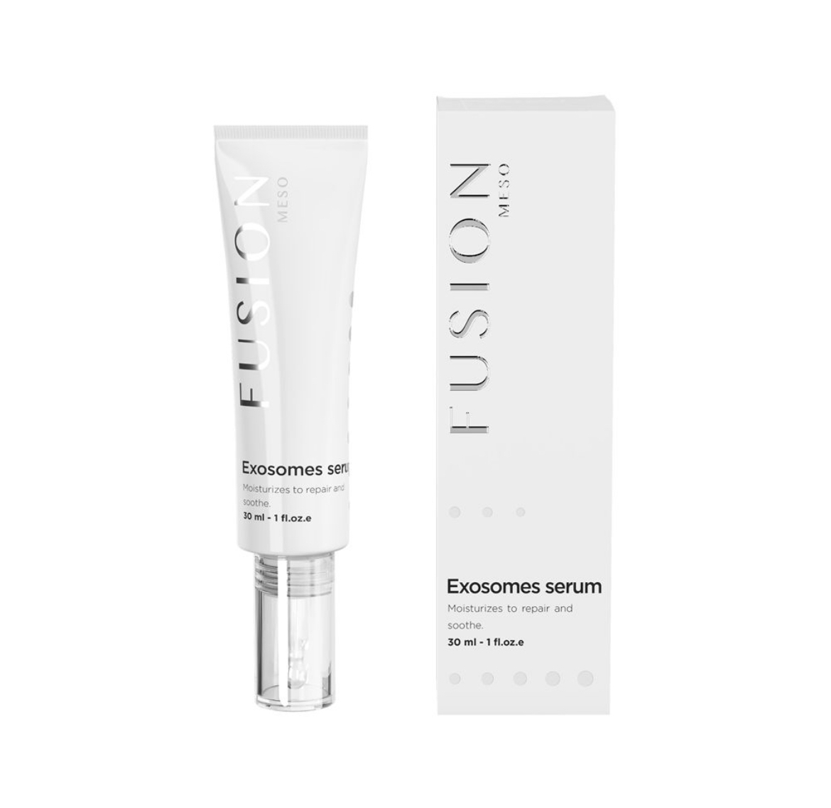 white tube filled with a nourishing facial serum